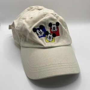 Vintage Walt Disney World Mickey Mouse Hat Strapback Dad Cap Embroidered 90s